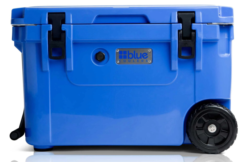 Blue Coolers 60 Quart Ice Vault With Wheels