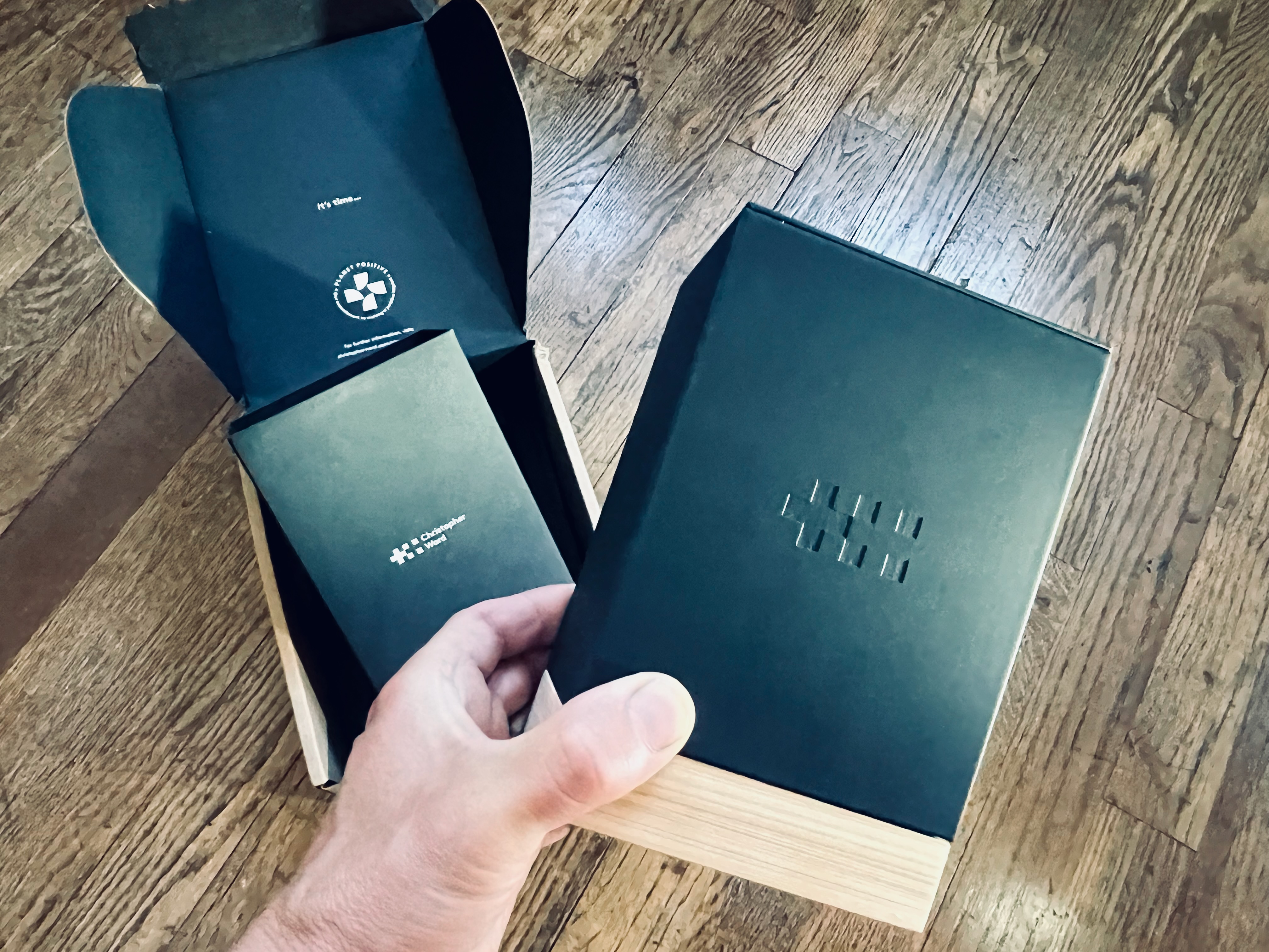 Christopher Ward watch unboxing