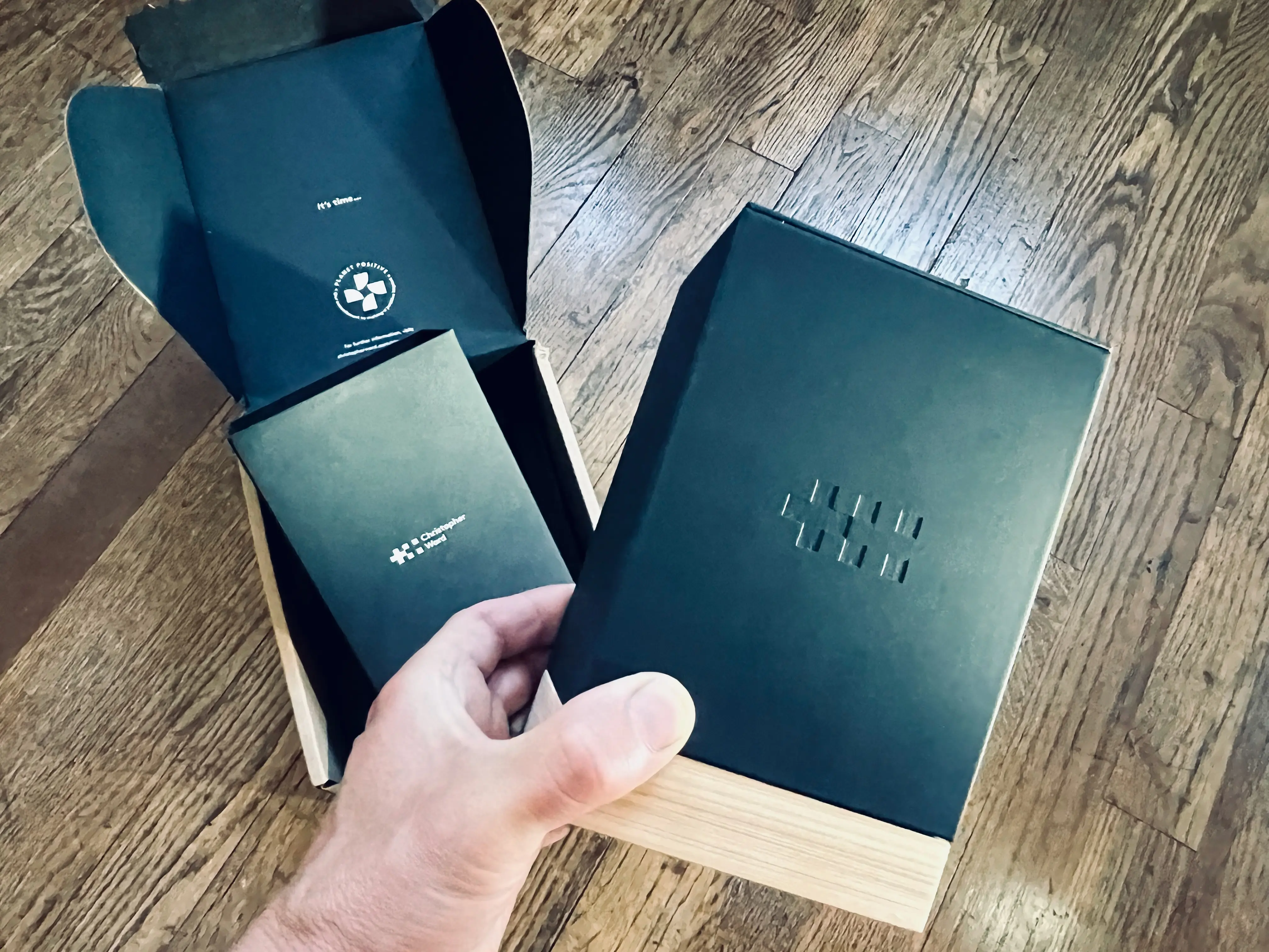 Christopher Ward watch unboxing