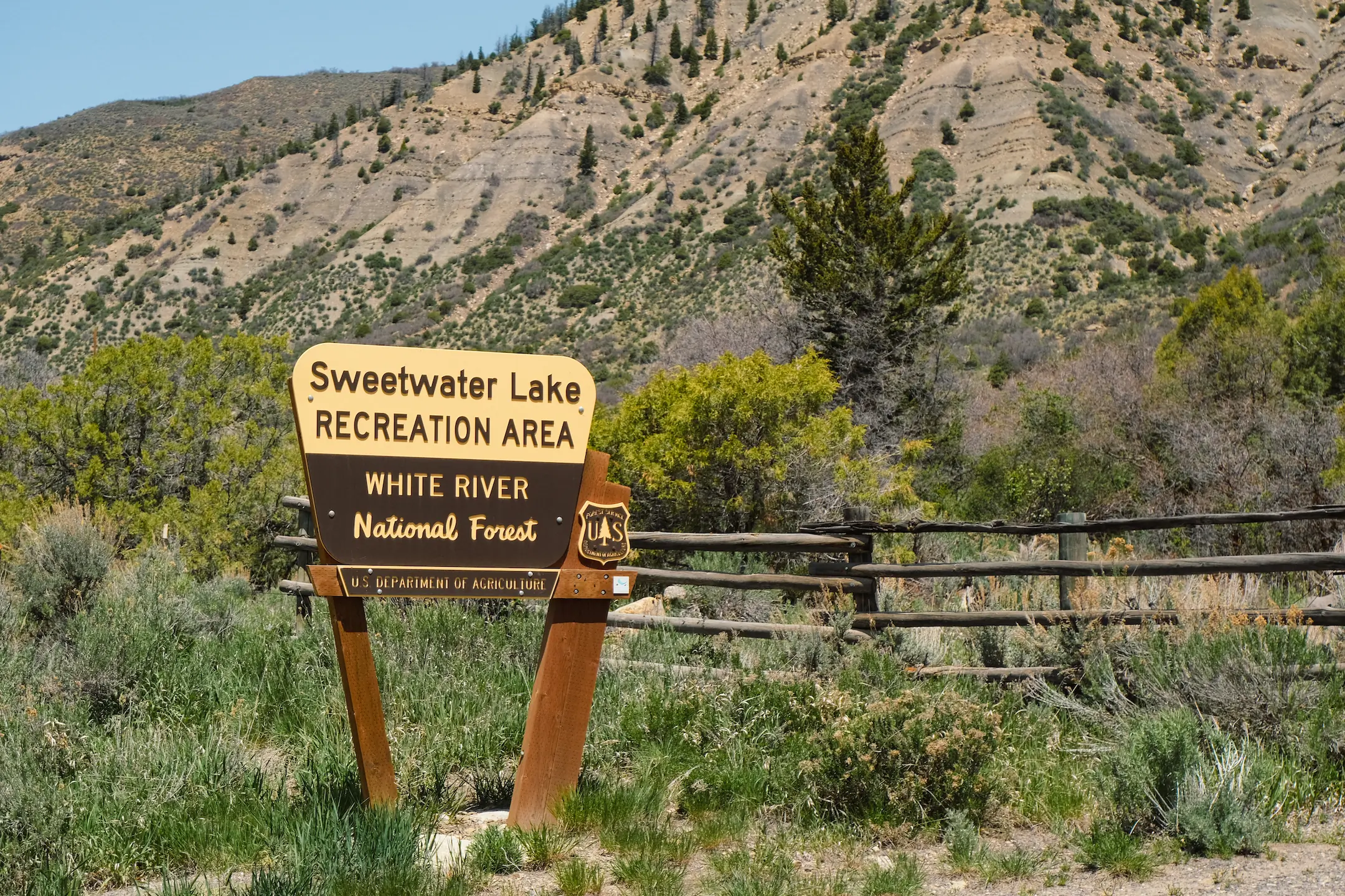 Sweetwater Lake State Park Colorado