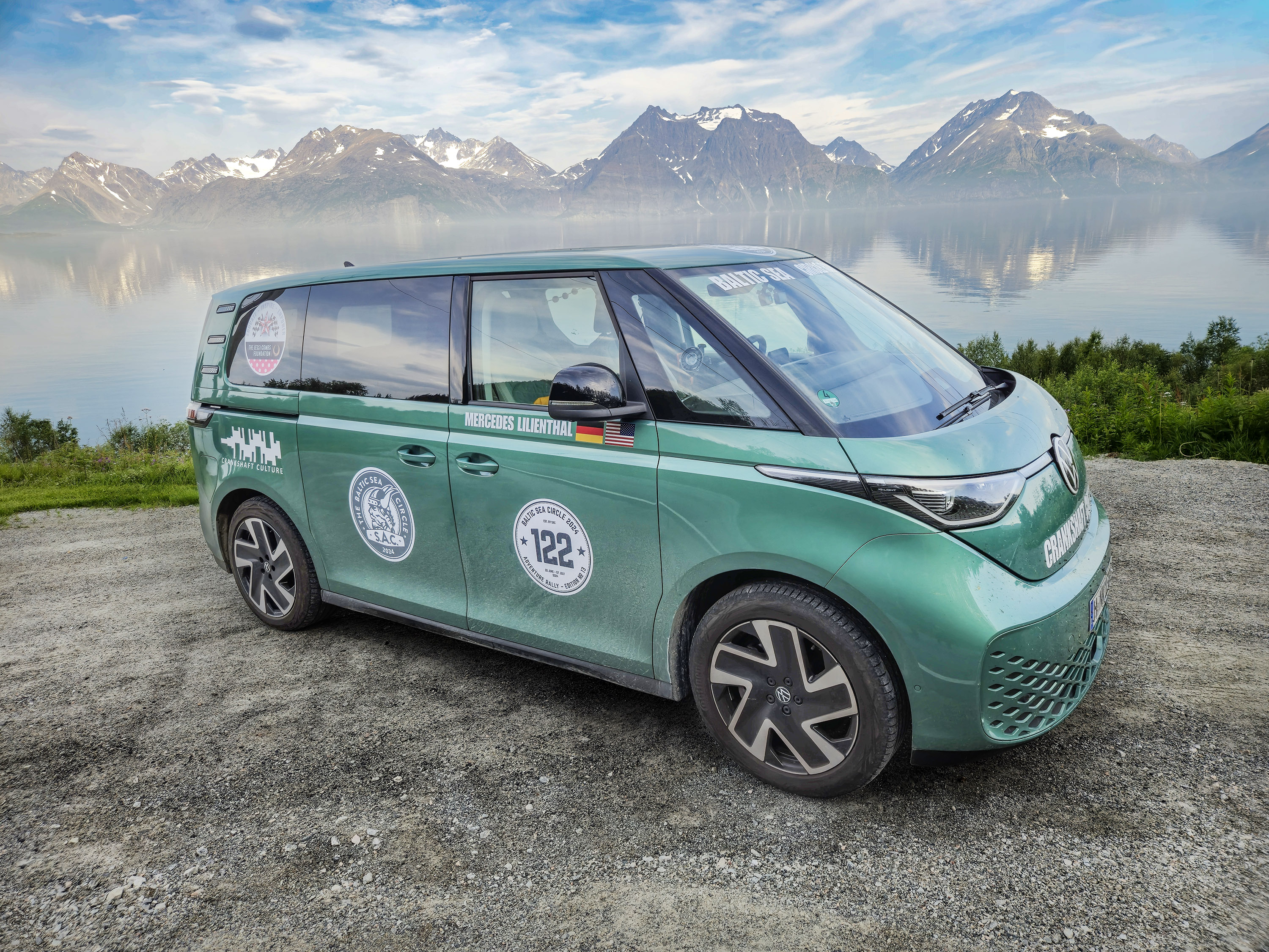 ID. Buzz on Baltic Sea Circle Rally