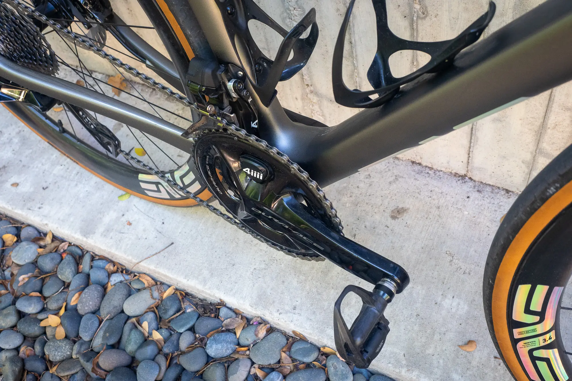 Bottom bracket detail image on a 2024 ENVE Melee road bike