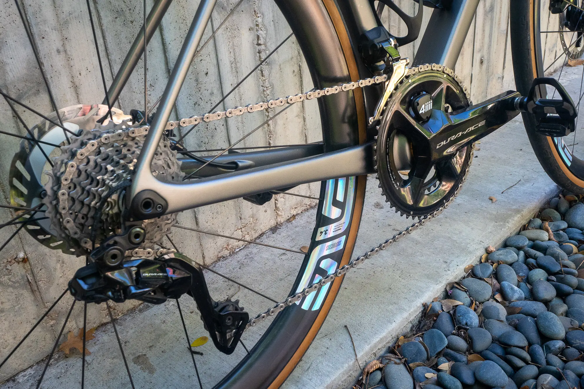 Shimano Dura-Ace drivetrain on an ENVE Melee
