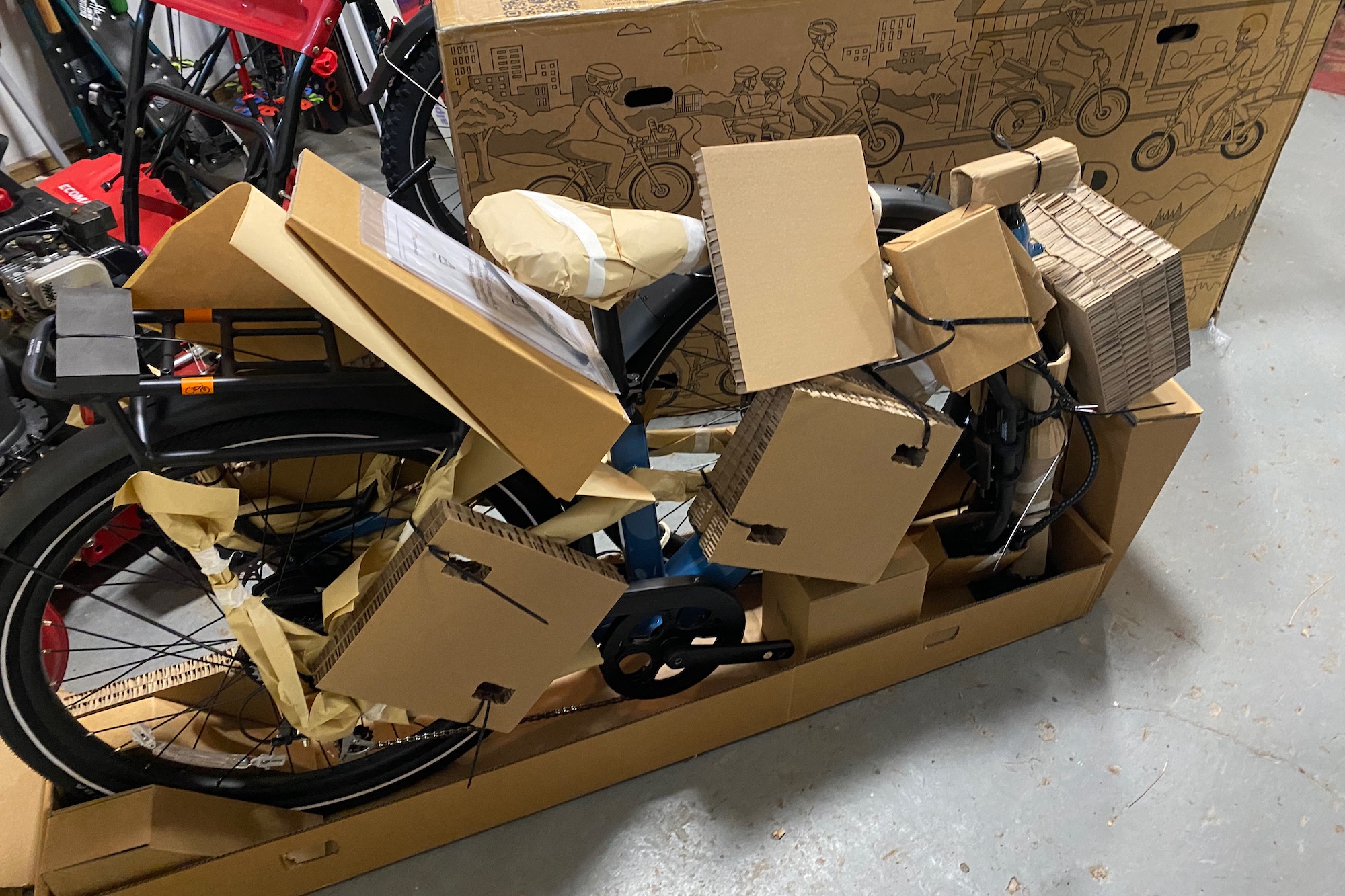 Unboxing the Rad Power Radster Road electric commuter bike