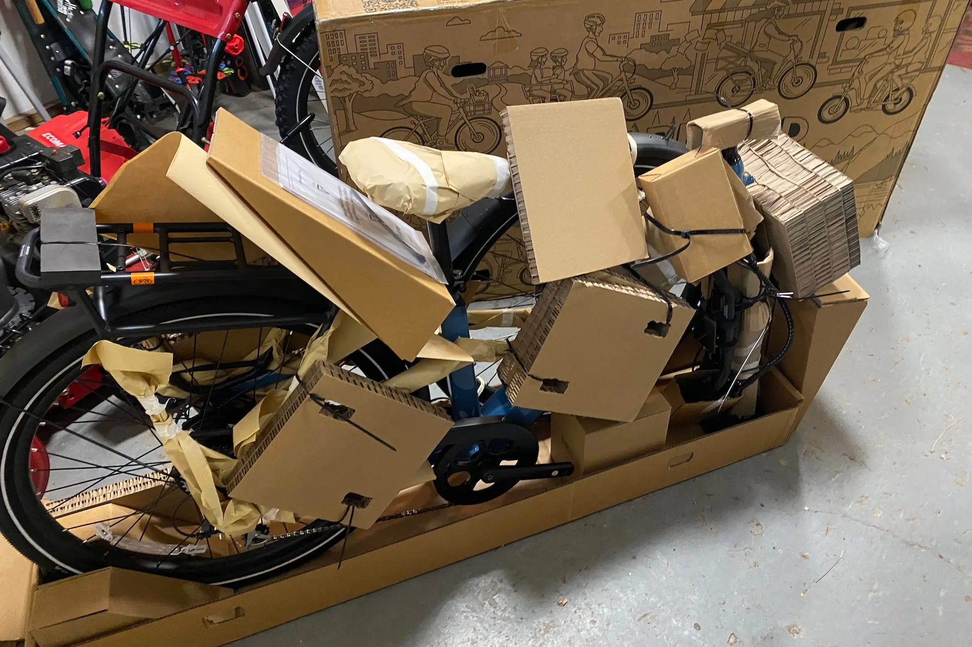 Unboxing the Rad Power Radster Road electric commuter bike