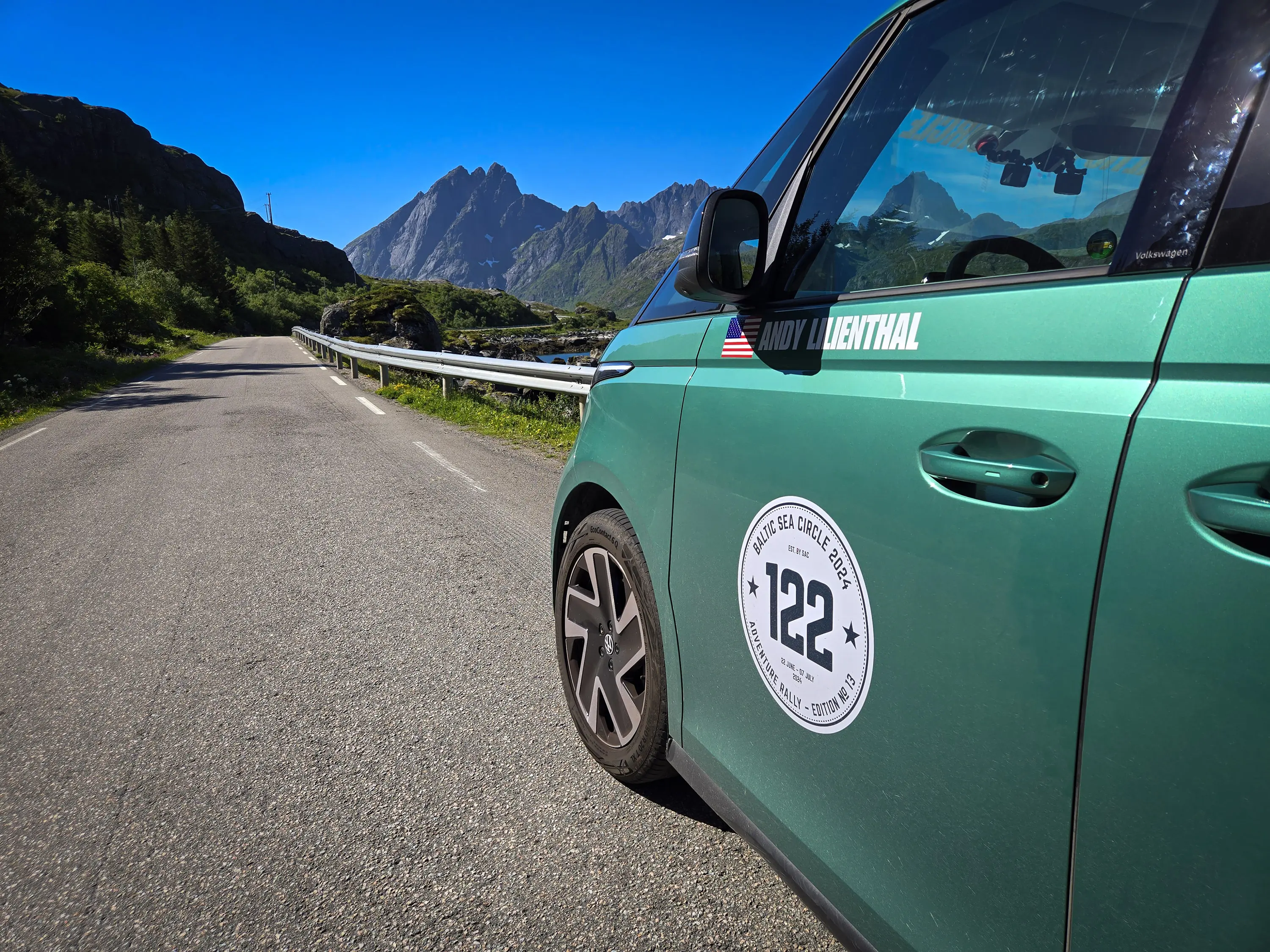 Road on Lofoten Islands