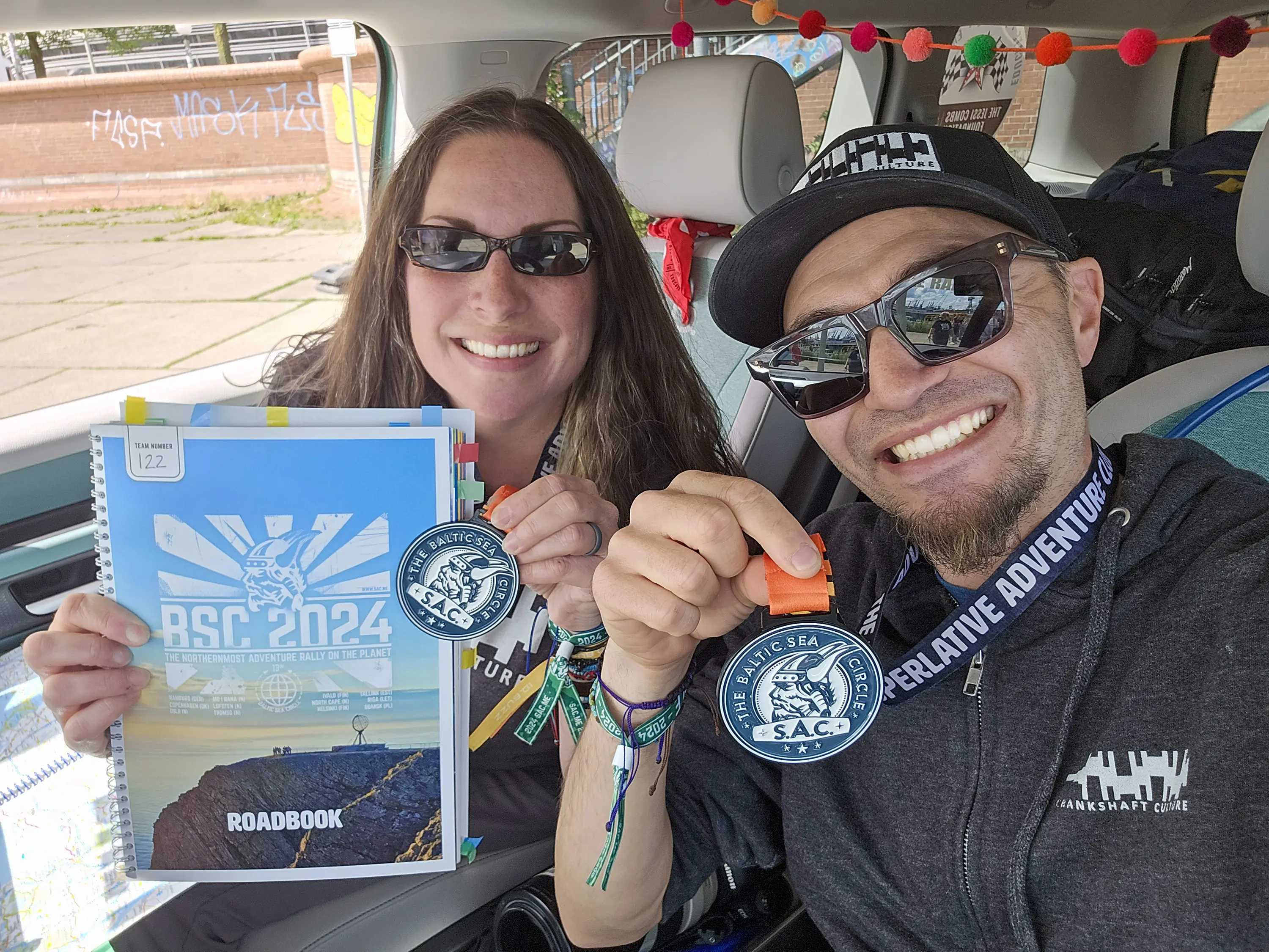 Baltic Circle Rally finish in Hamburg, Germany with Mercedes and Andy Lilienthal