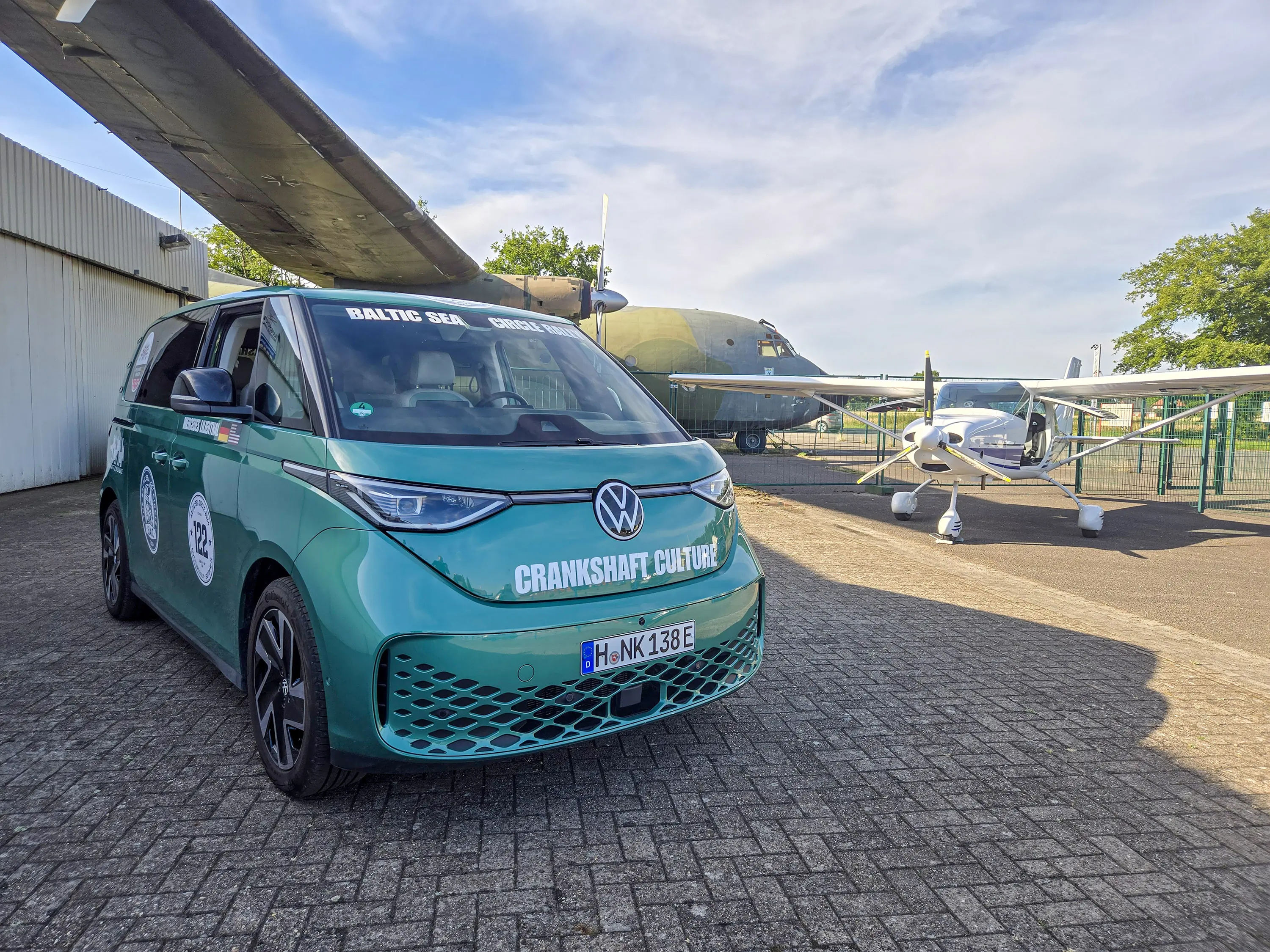 Van With Airplanes in Germany