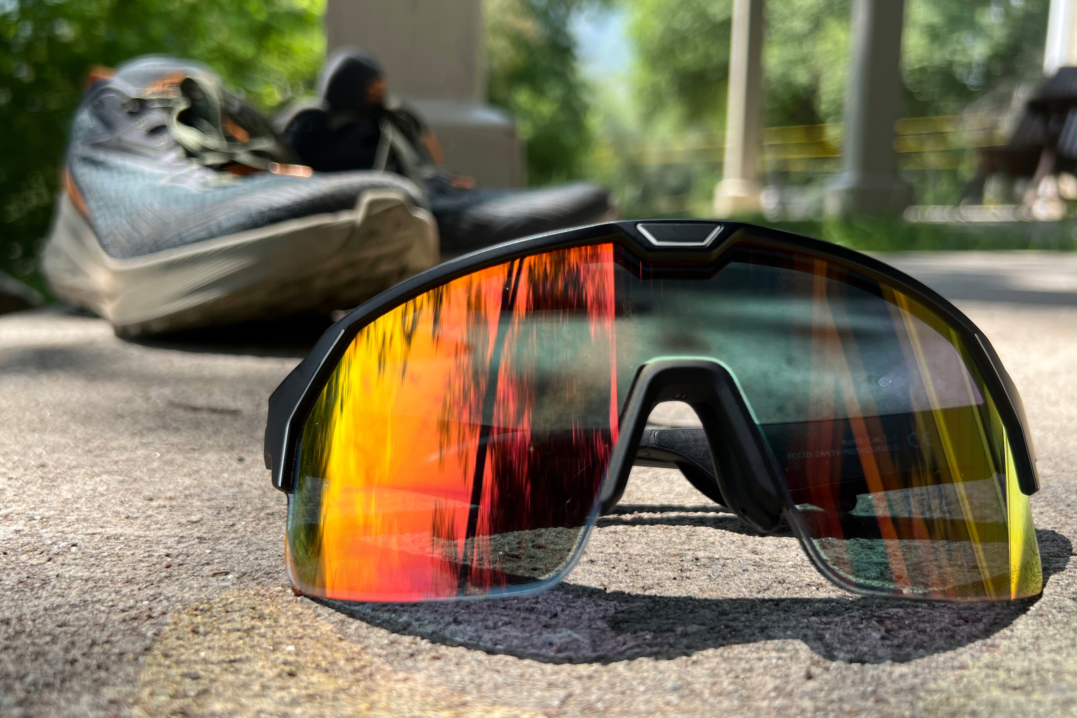 chamelo music shield electrochromatic transition sunglasses bluetooth