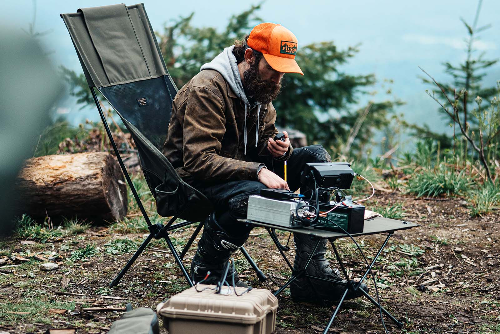 filson x helinox collab