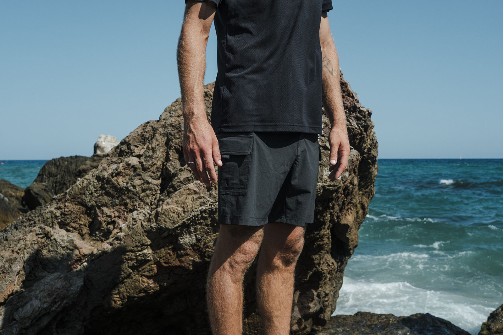 mission workshop ocho grid shorts