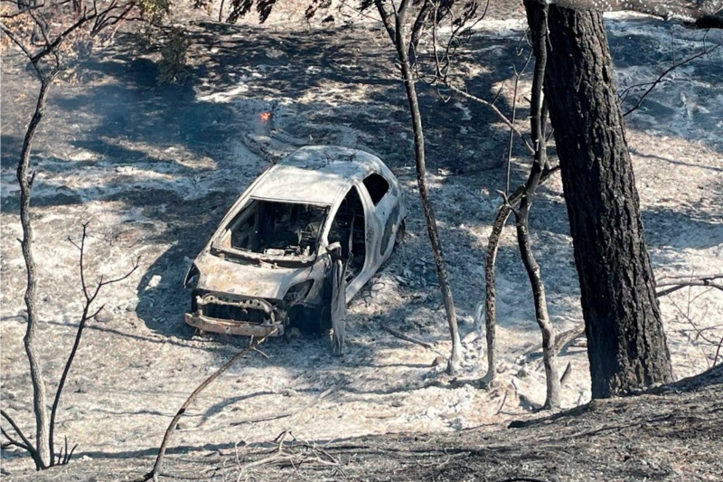 Man Suspected of Starting CA Wildfire With Burning Car Arrested