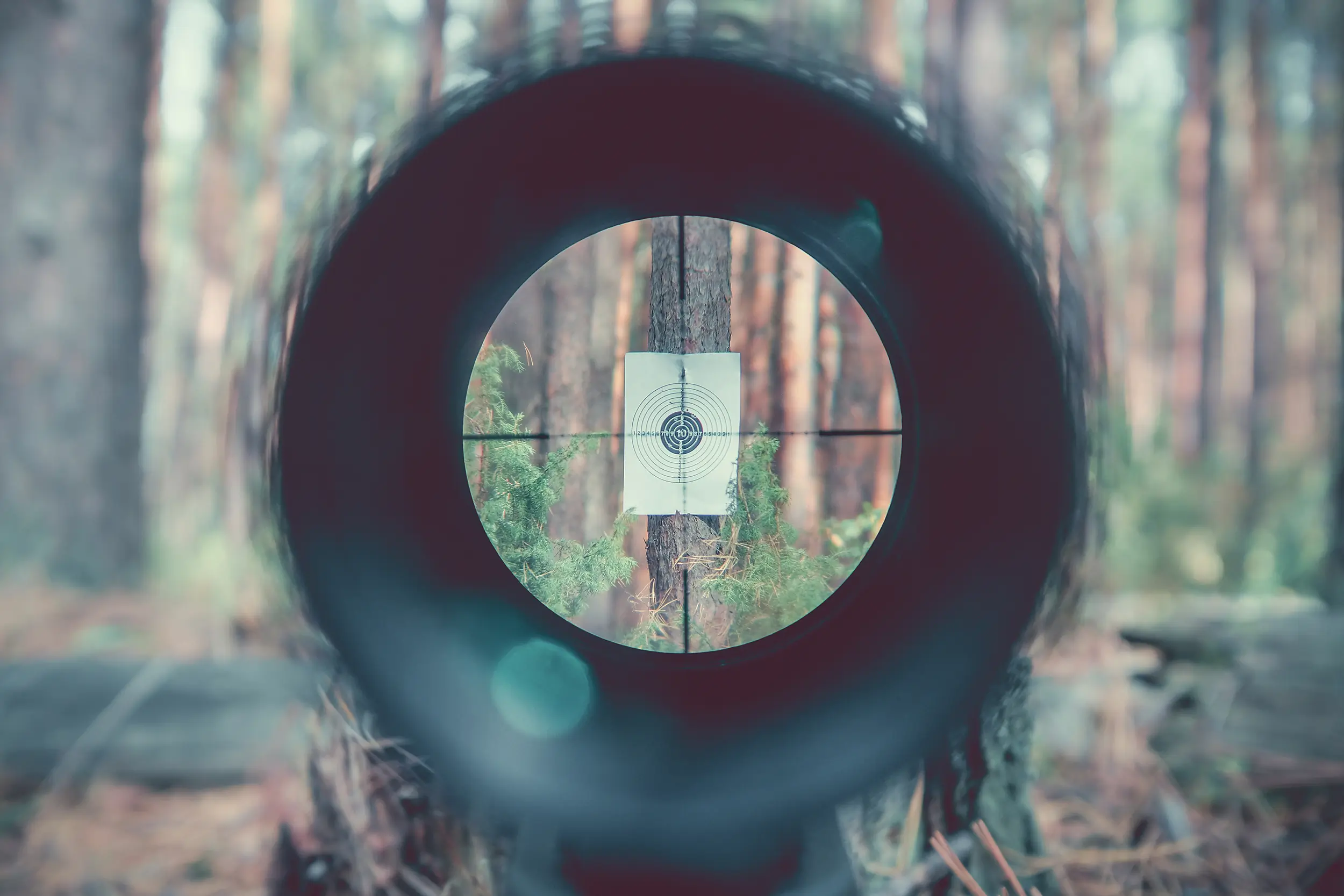Sighting in Riflescope