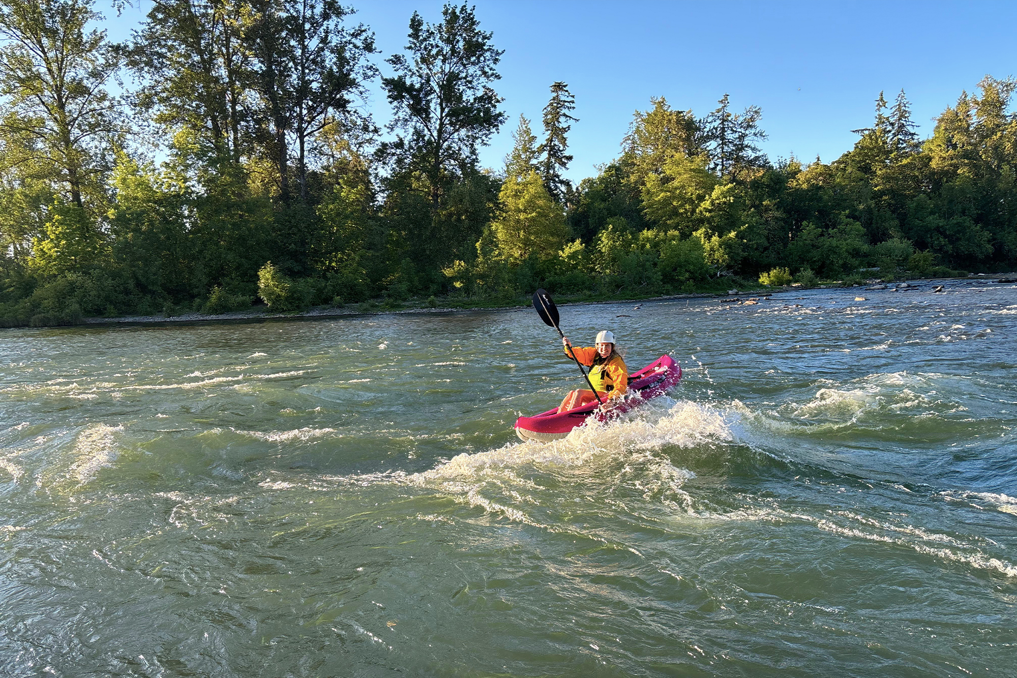 testing aire spud on whitewater