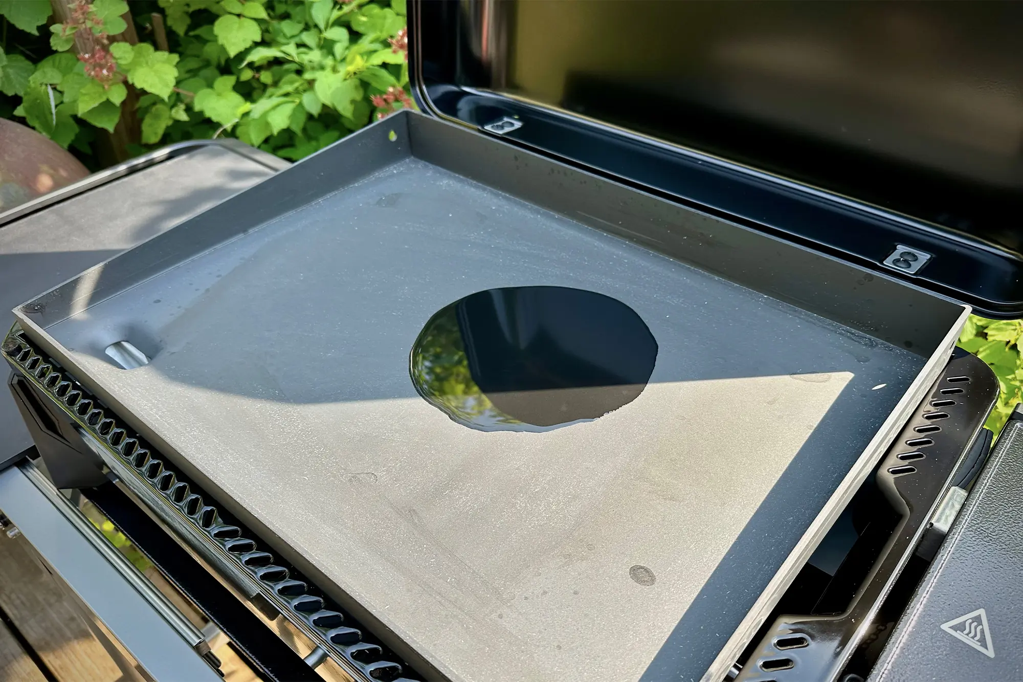 seasoning weber traveler 22 griddle