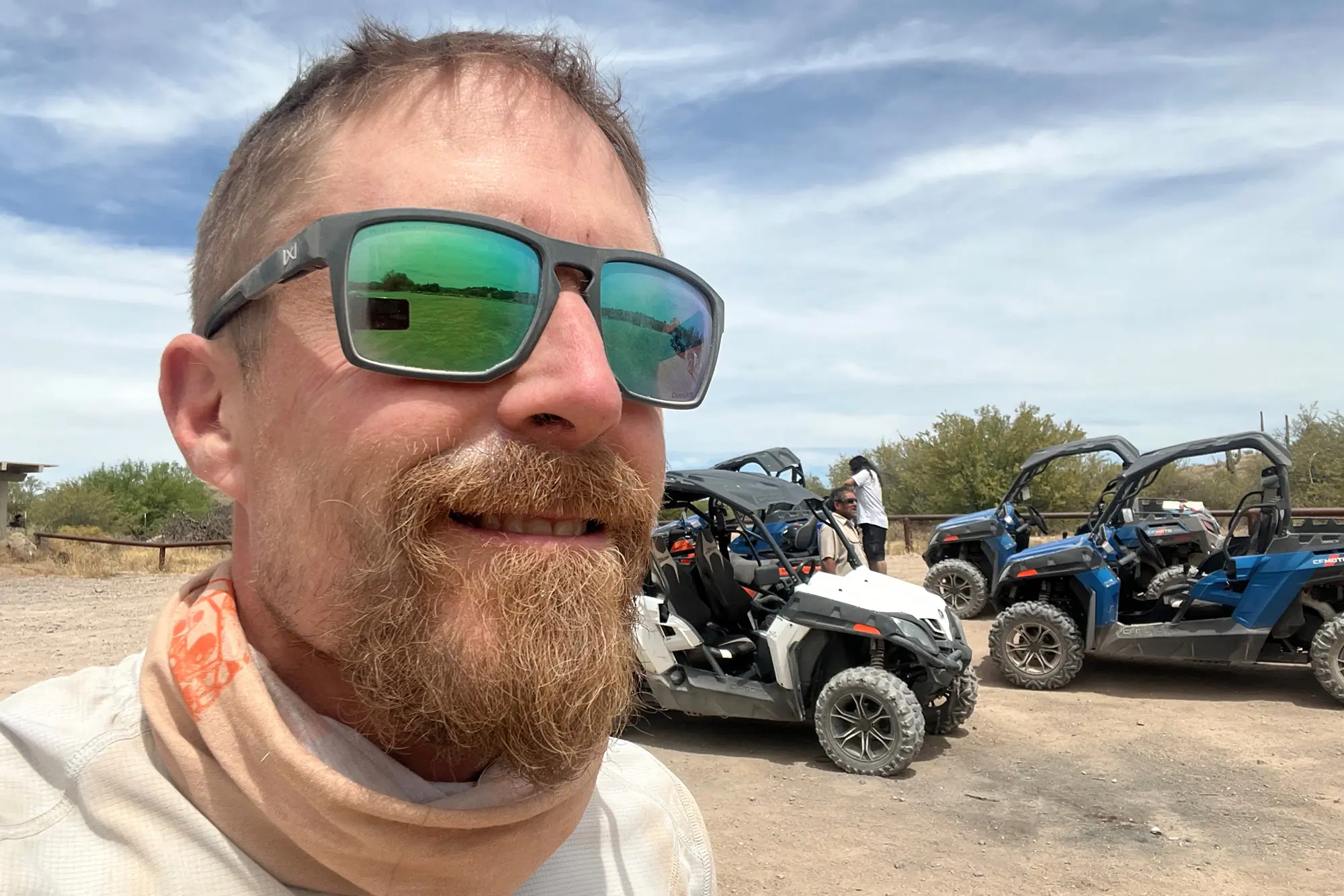 Wiley X Founder sunglasses and ATVs