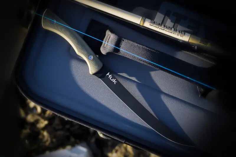 Rod, Reel, and MagnaCut Steel: MKC x Huk Flathead Fillet Knife Review