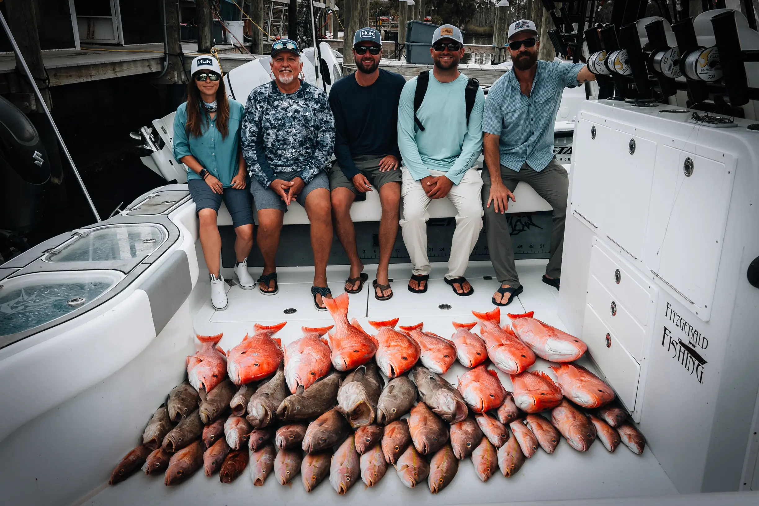 Off Shore Fishing with Huk