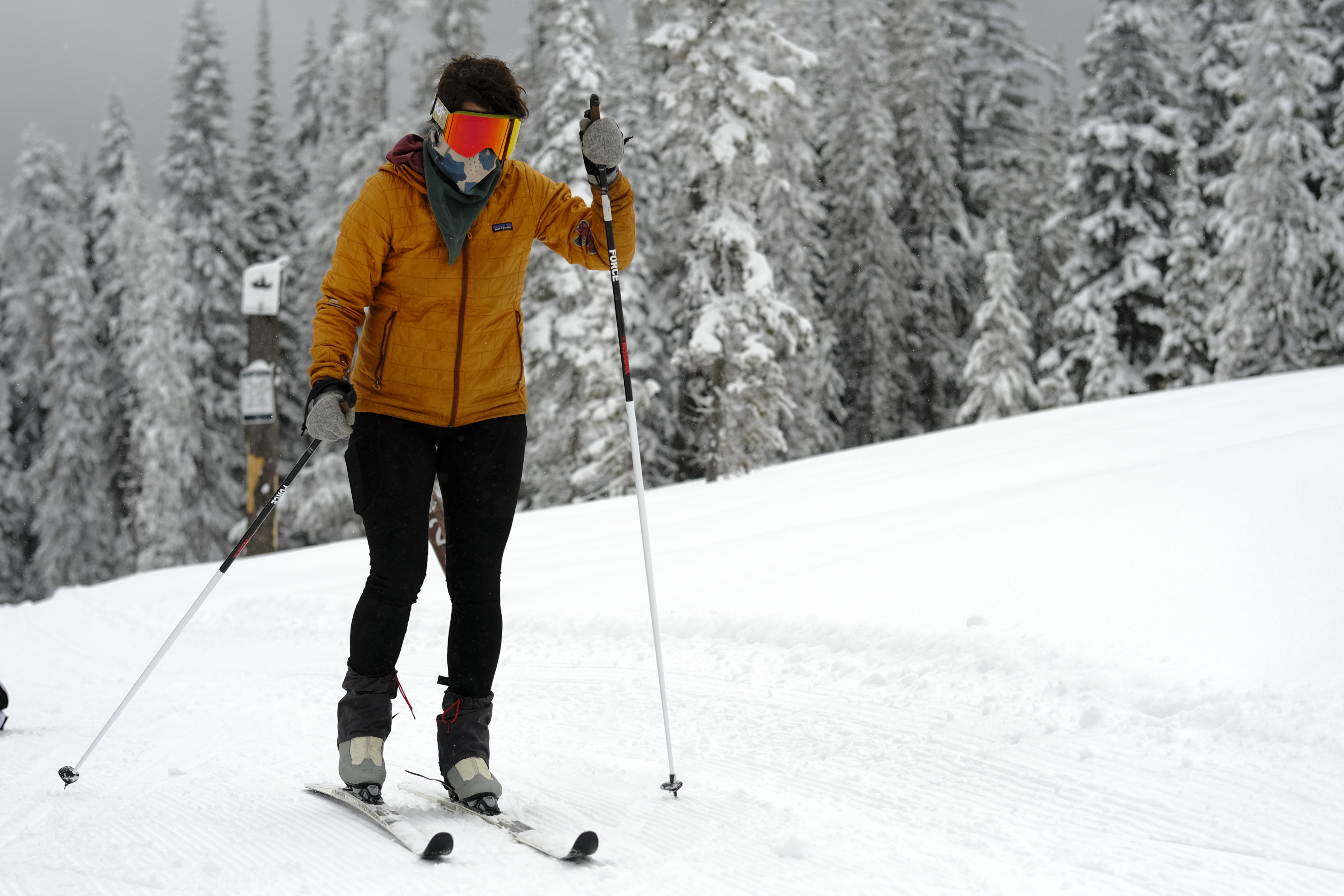 Kinoco Ski Mask Balaclava - Windproof Thermal Fleece Face Cover For Winter Sports, Black