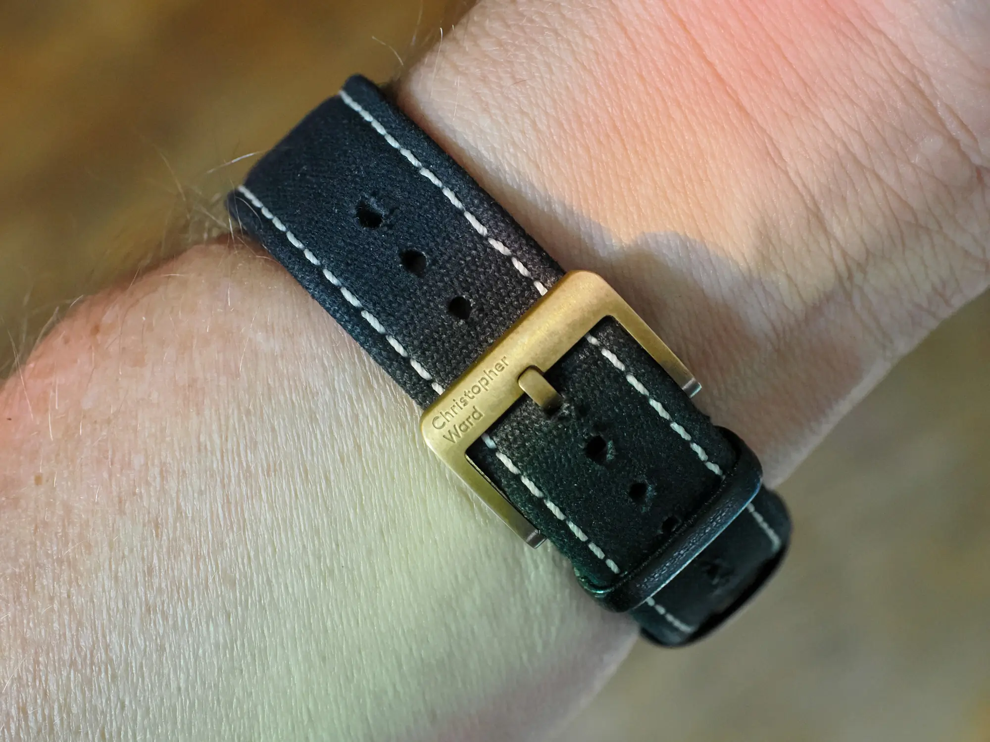 Christopher Ward canvas watch strap