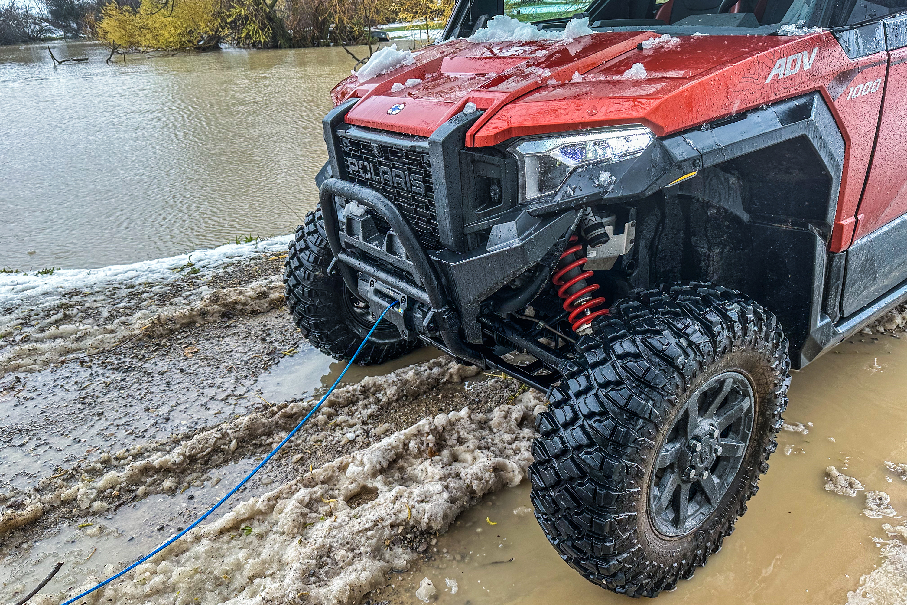 Bird Hunting in the 2024 Polaris XPEDITION ADV 5 NorthStar Flooding