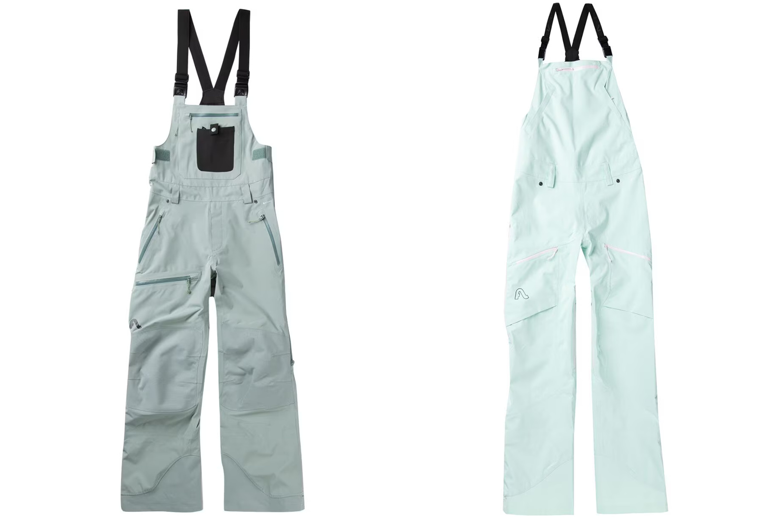 Flylow Baker Bib Pant and Foxy Bib Pant