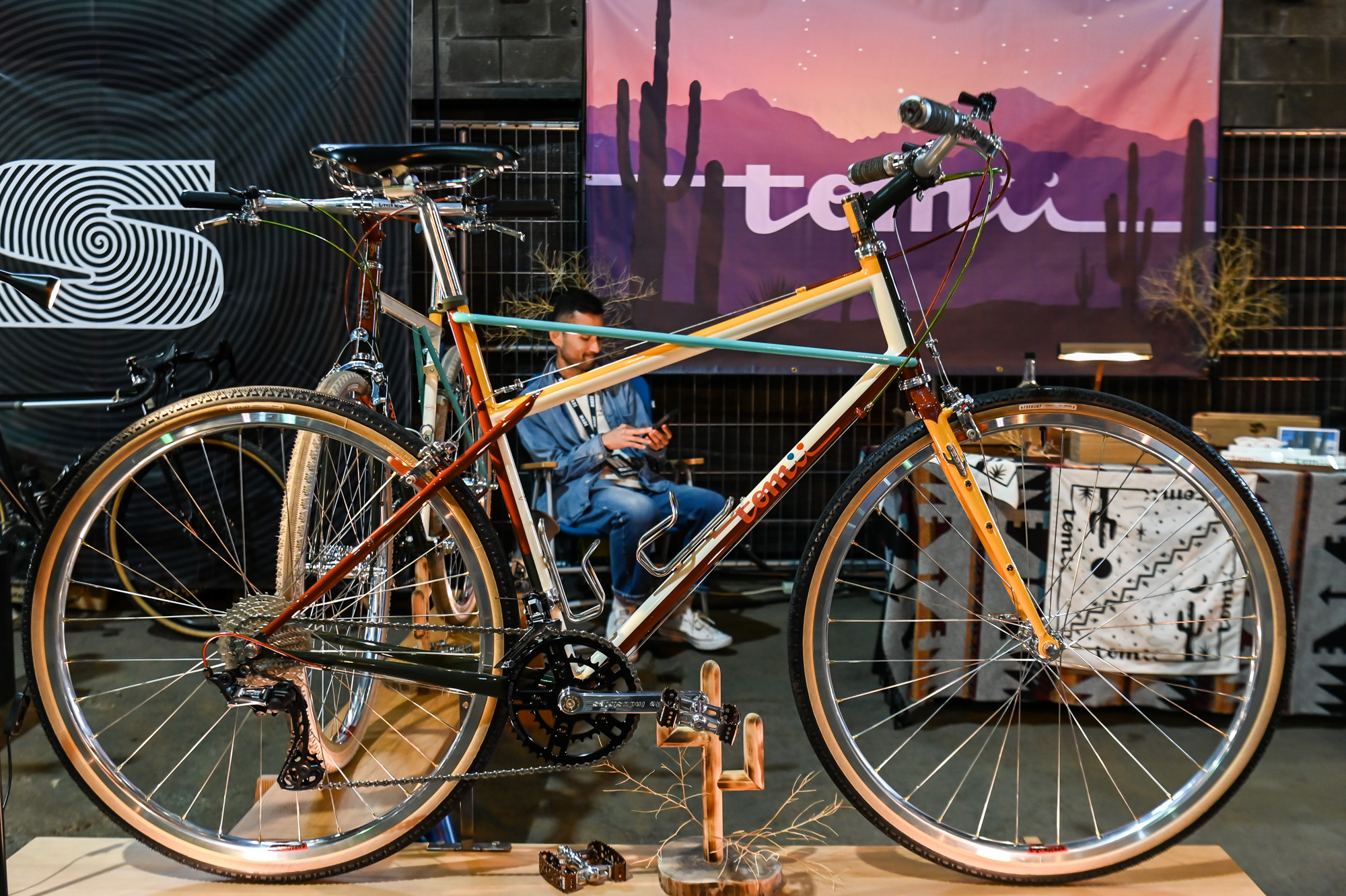 Tomii bicycle at the 2024 MADE Bike Show