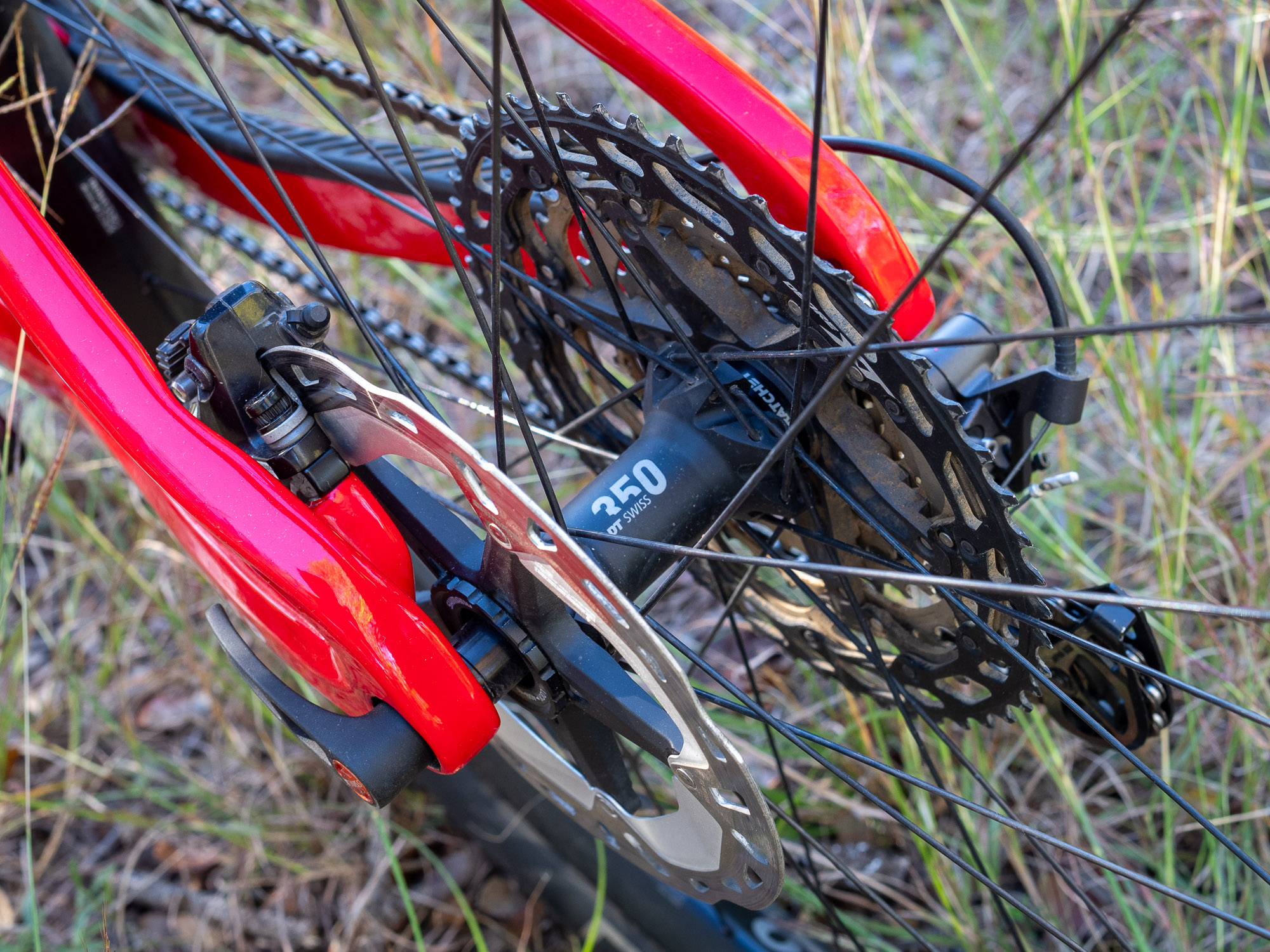 Thomus LIghtrider World Cup rear hub area view