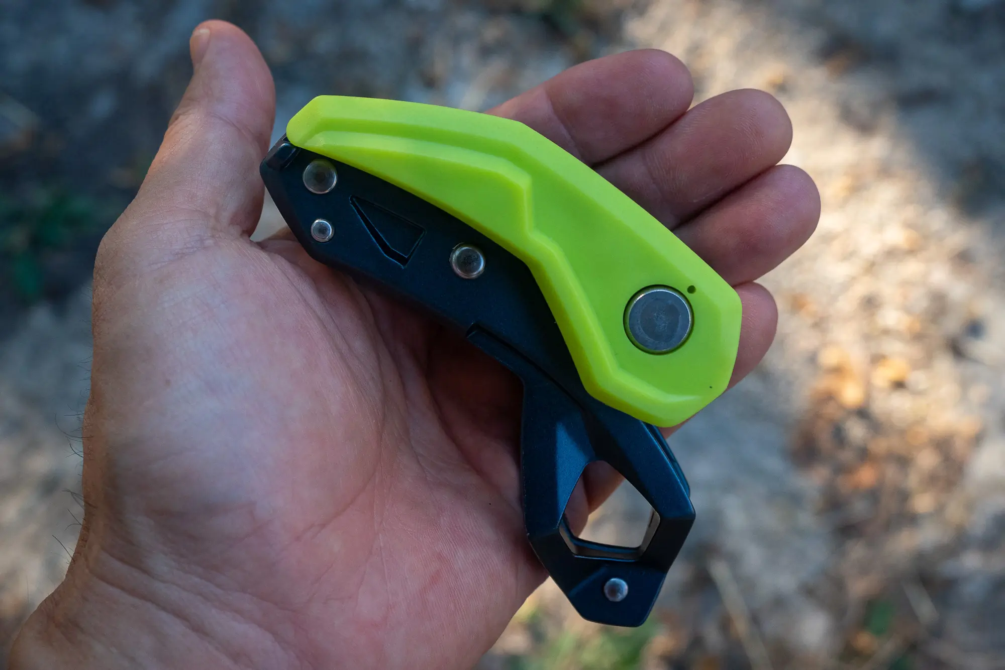 Left side view of the Edelrid Pinch
