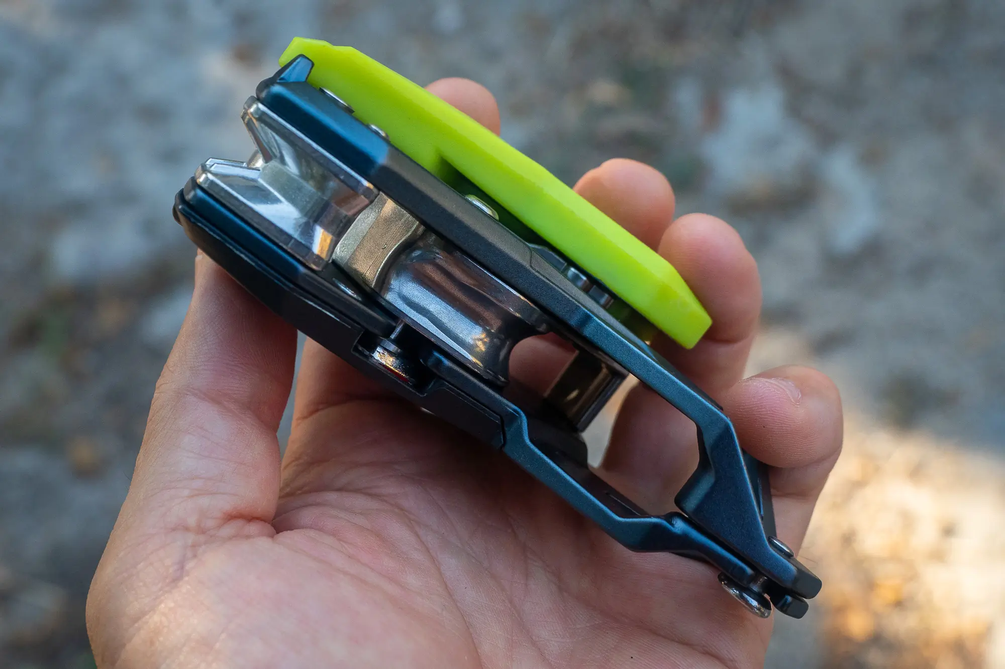 Top view of the Edelrid Pinch