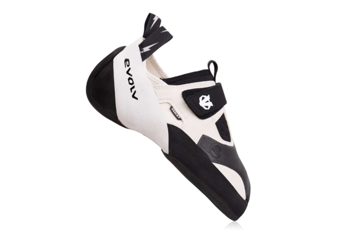 Evolv Zenist climbing shoe studio image