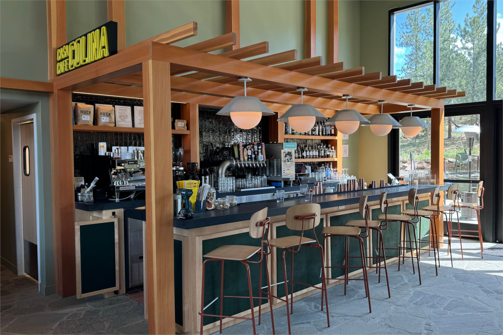 Trailborn Rocky Mountains Colina cafe casa