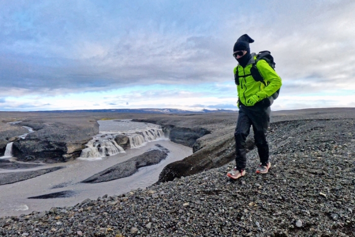 Hunter Leininger iceland traverse FKT