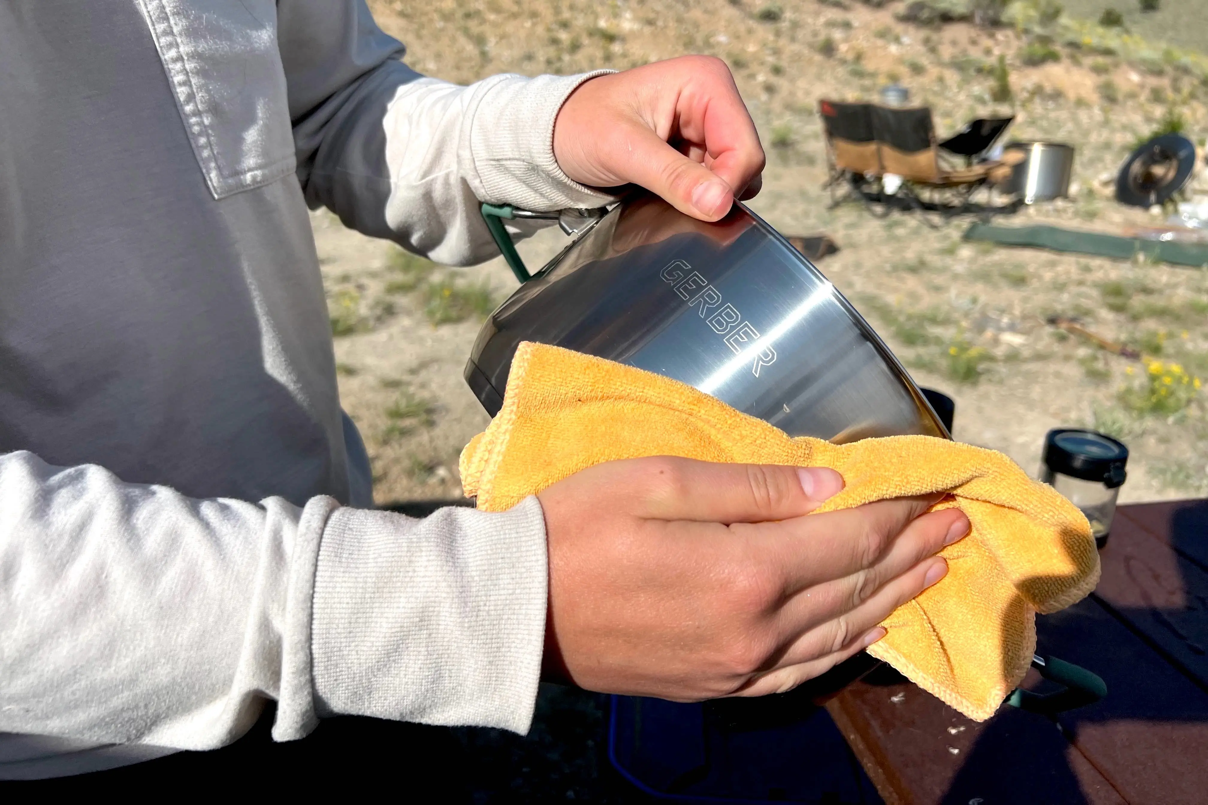 Gerber compleat camp cooking cookset