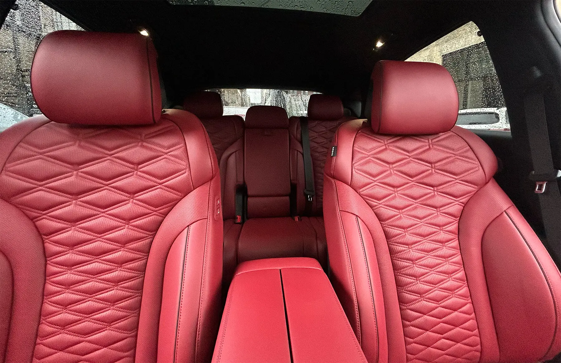 Genesis GV80 Coupe red interior