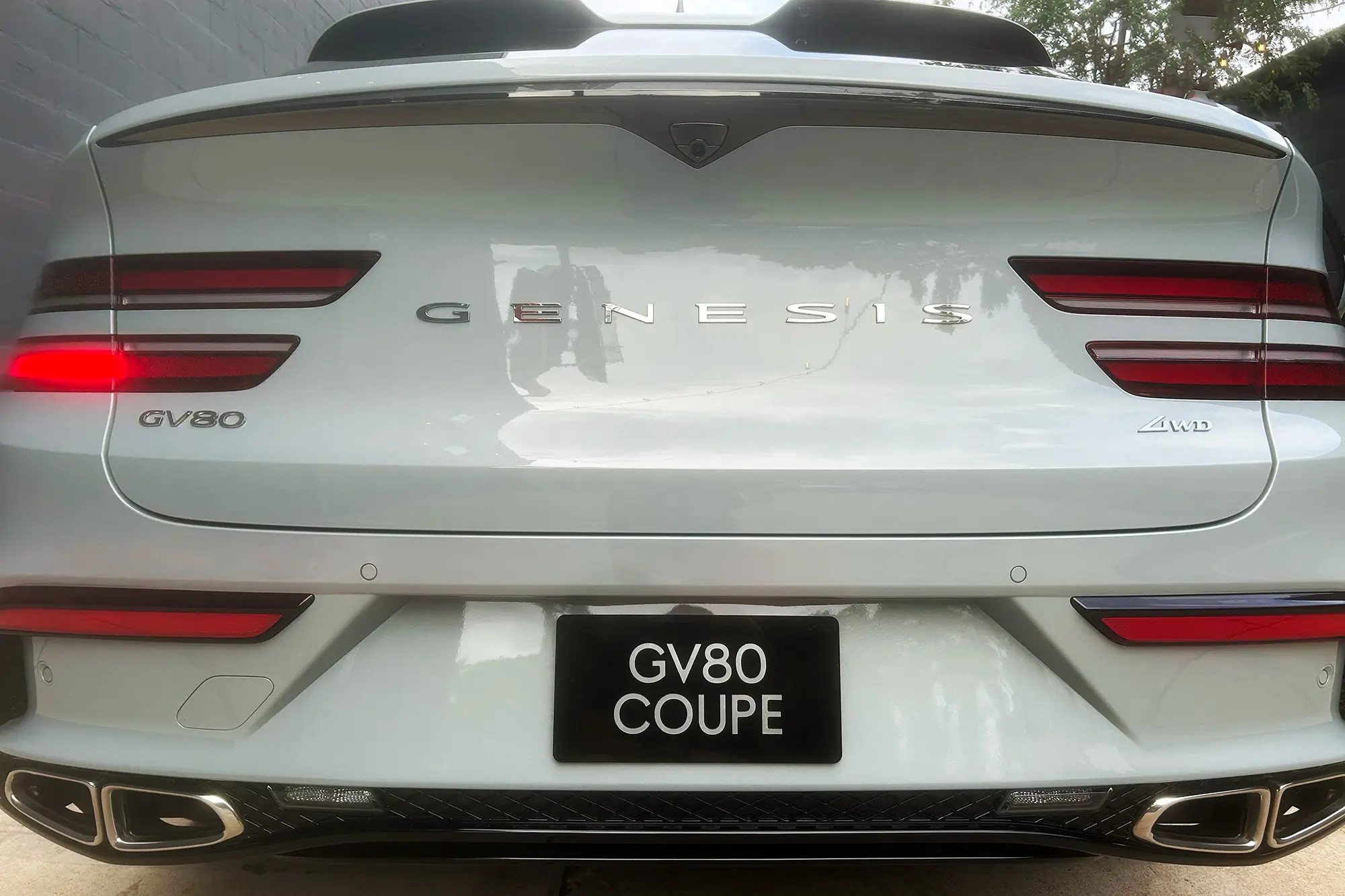 Genesis GV80 Coupe rear