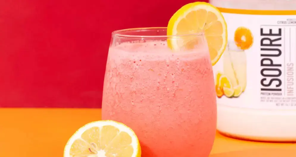 isopure Citrus Raspberry Protein Smoothie