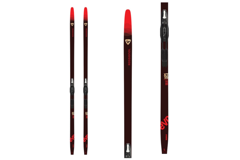 Rossignol Evo XT 55 Positrack Cross-Country Skis With TURNAMIC Bindings