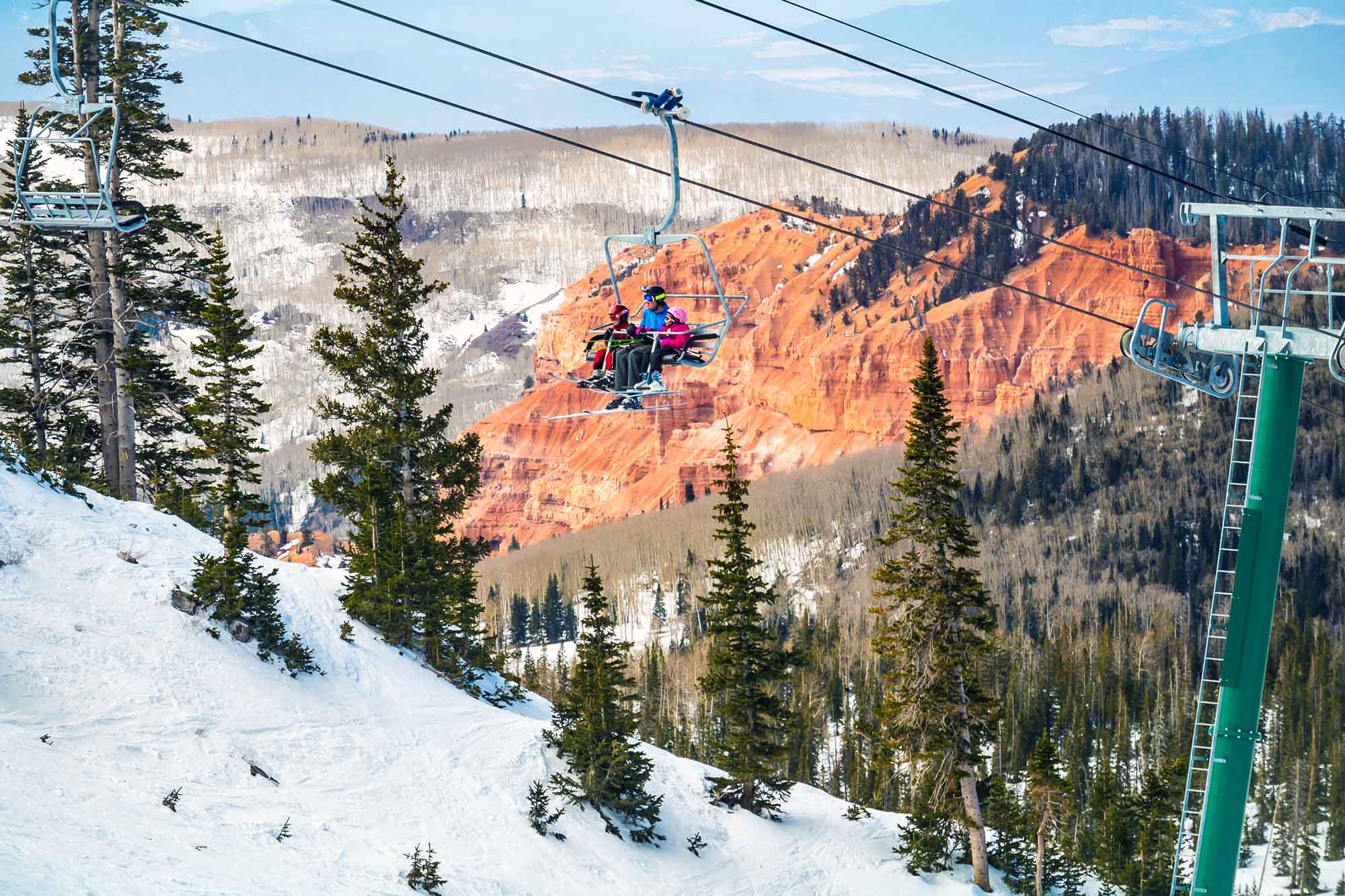Brian Head Resort ski lift Photo: Mike Saemisch