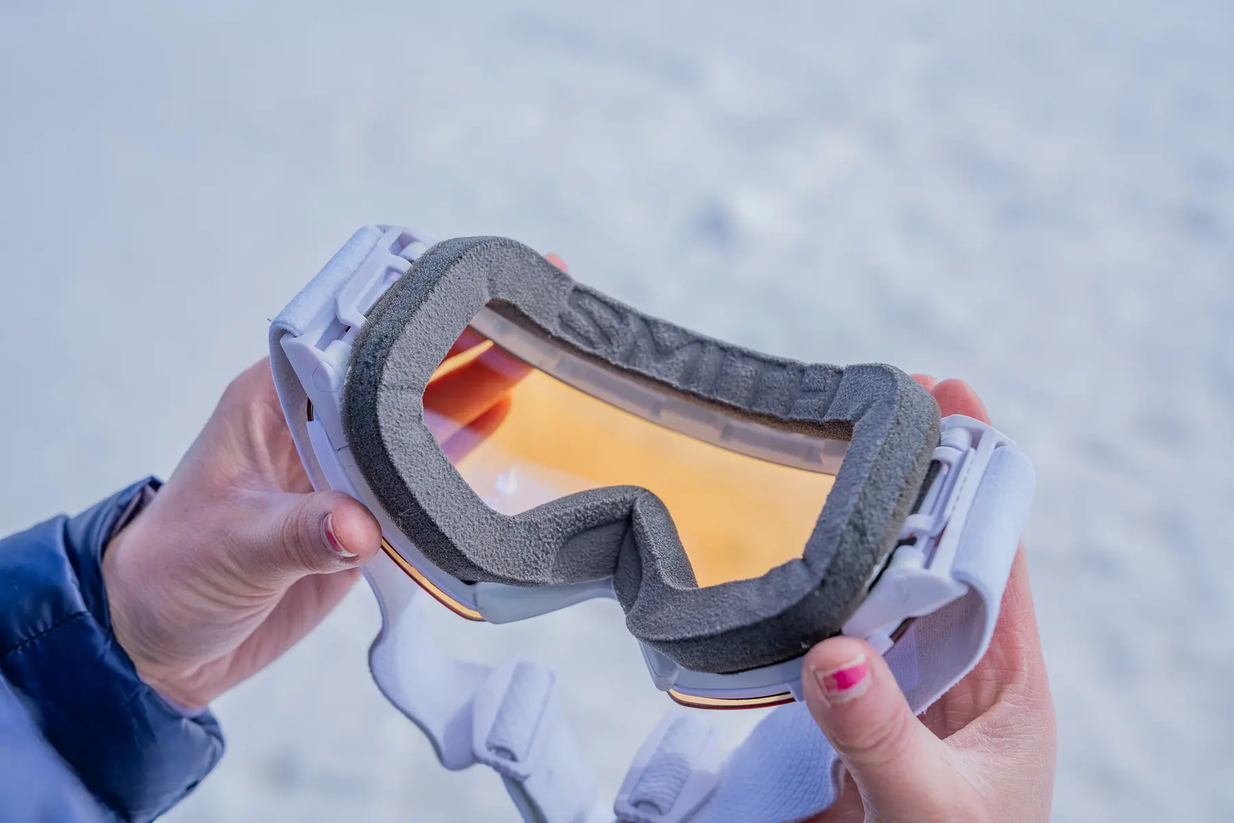 snow goggle foam 