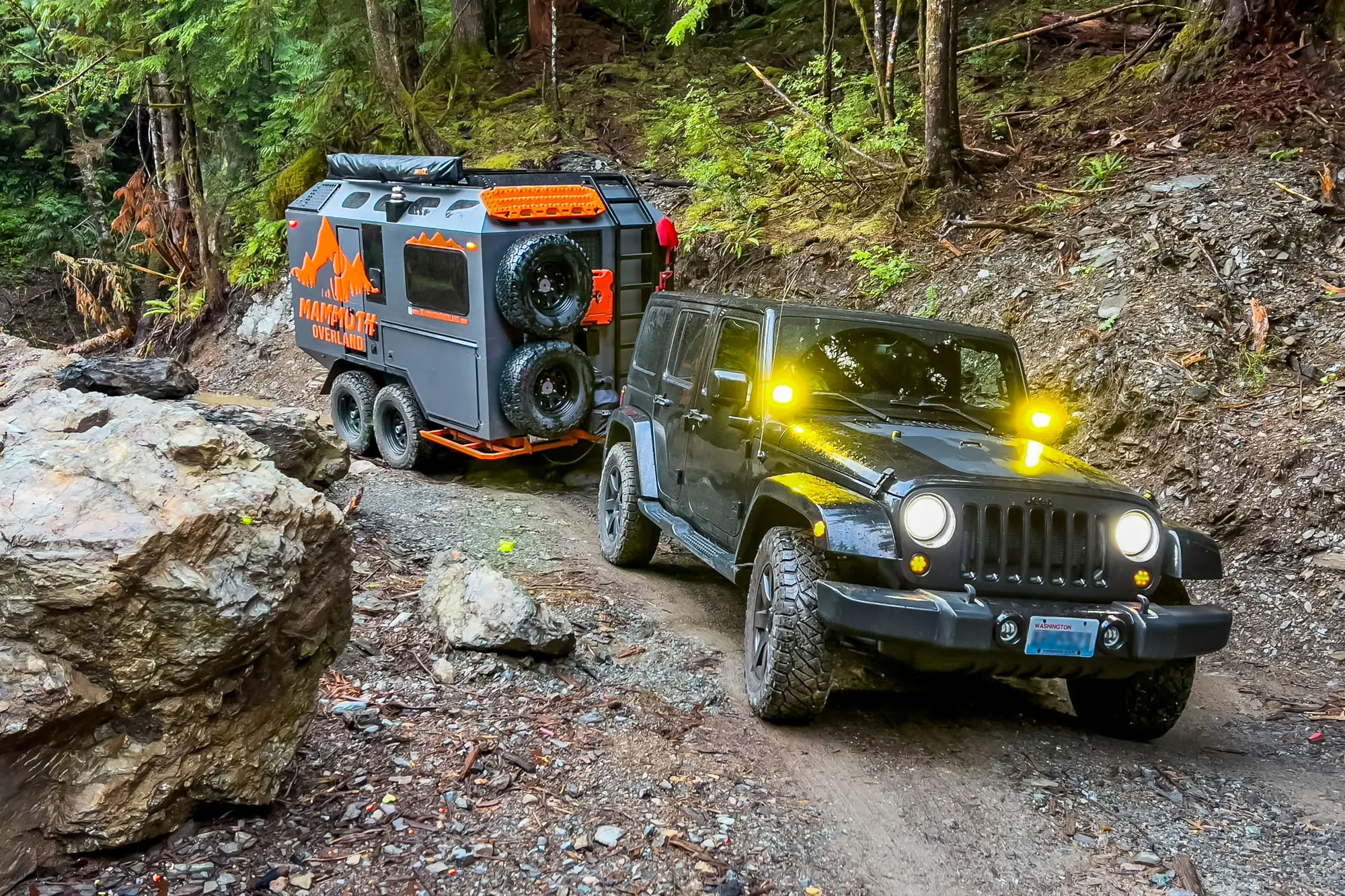 Mammoth Overland Tall Boy overland trailer