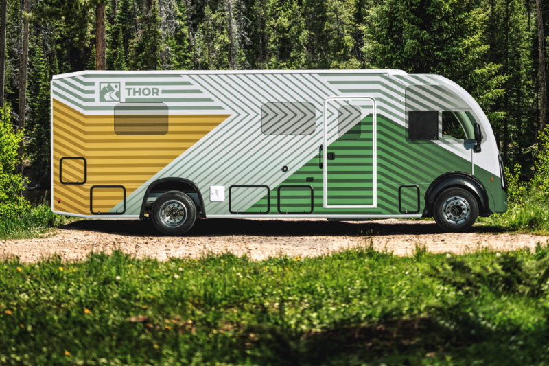 Electric RVing Without Range Anxiety: ‘World First’ Hybrid Class A Motorhome