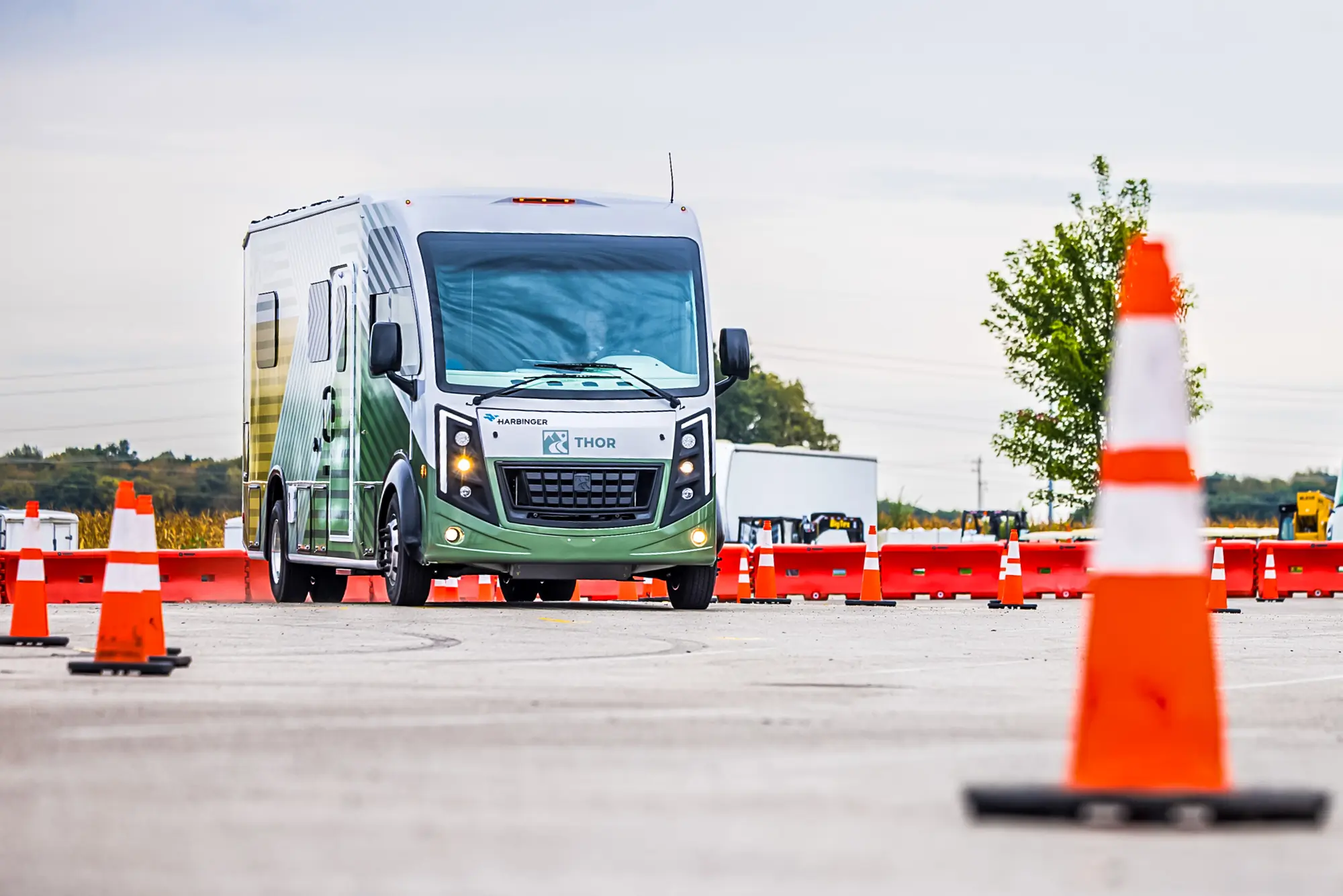 THOR Test Vehicle hybrid Class A motorhome