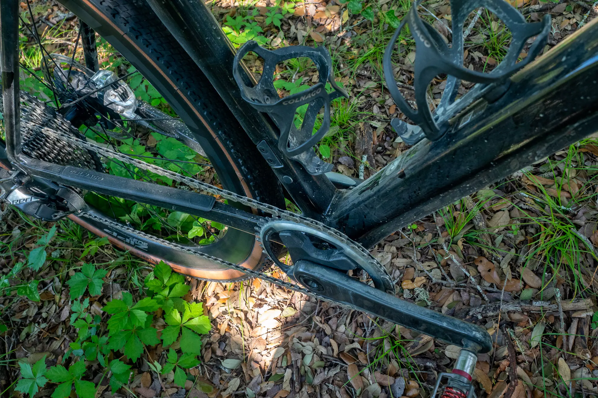 Colnago C68 Gravel rear triangle view