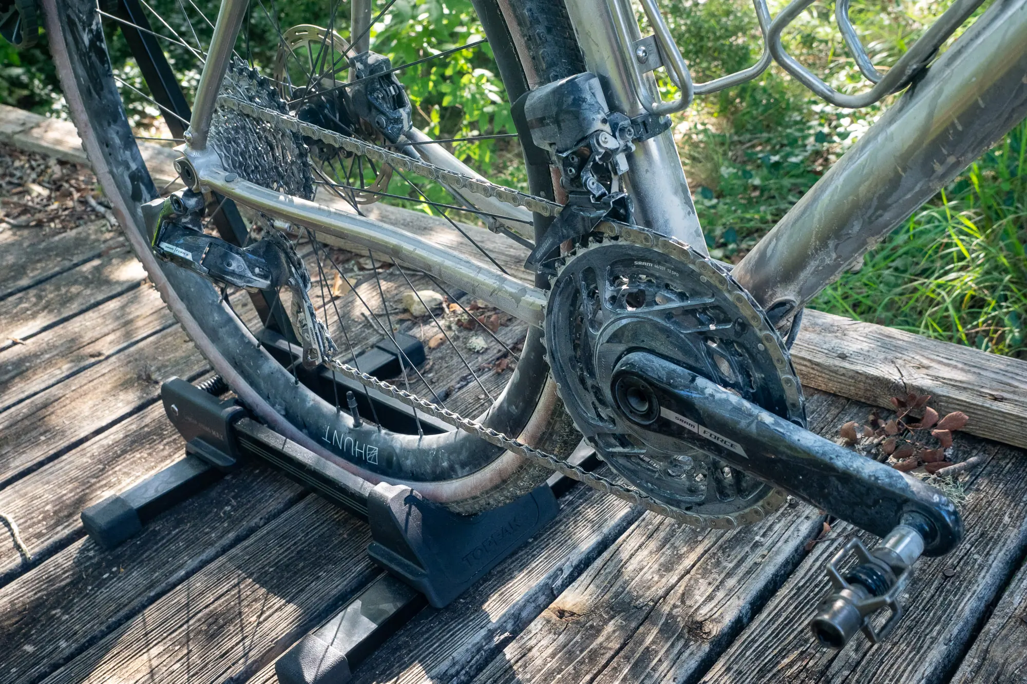BlackHeart Bike Co. Allroad Ti drivetrain view