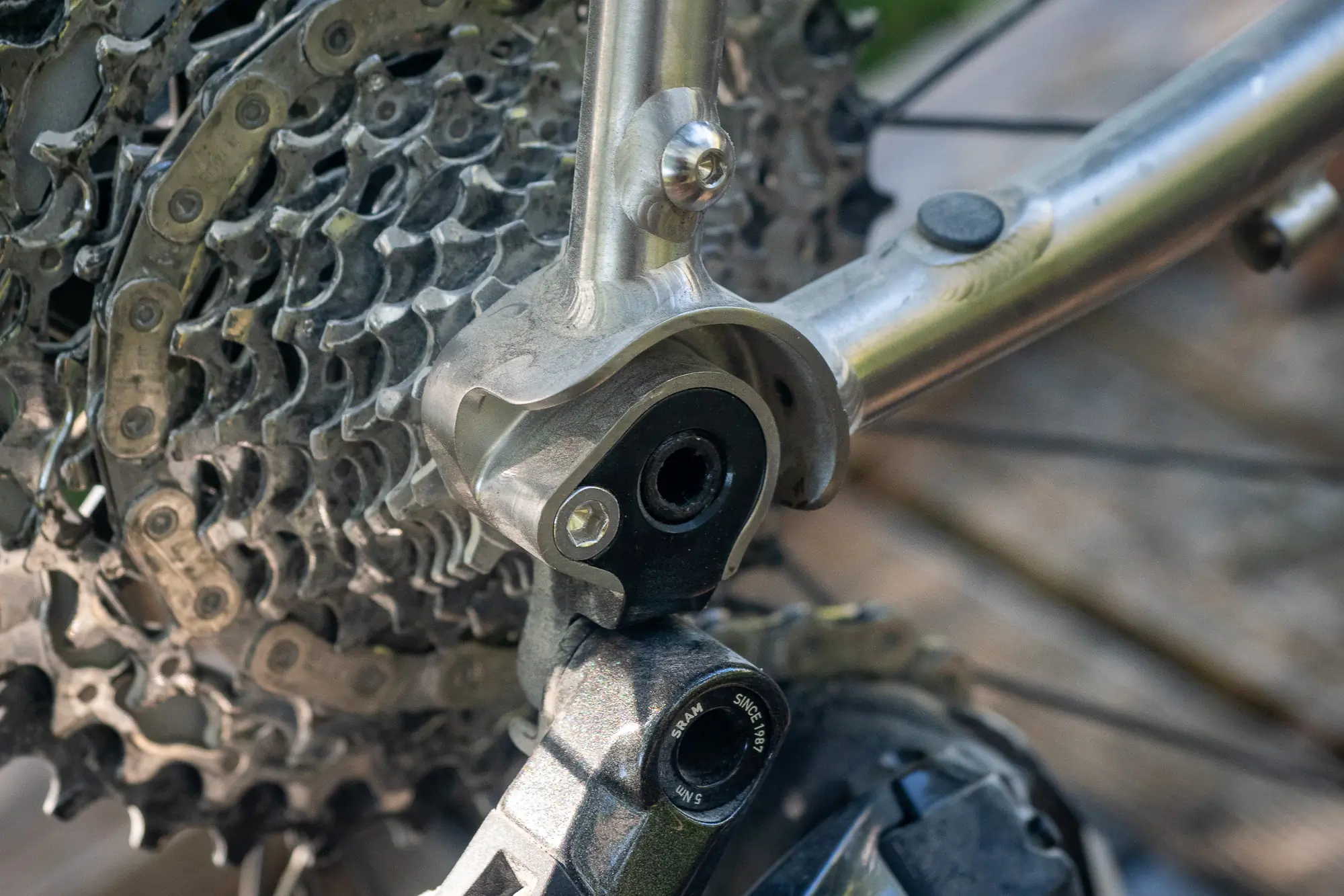 BlackHeart Bike Co. Allroad Ti rear dropout image