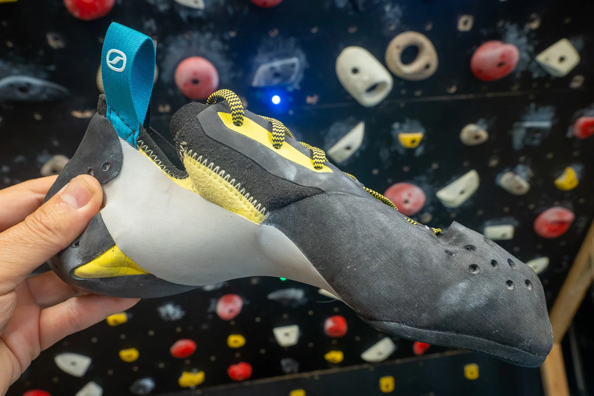 Scarpa Veloce L inside edge view