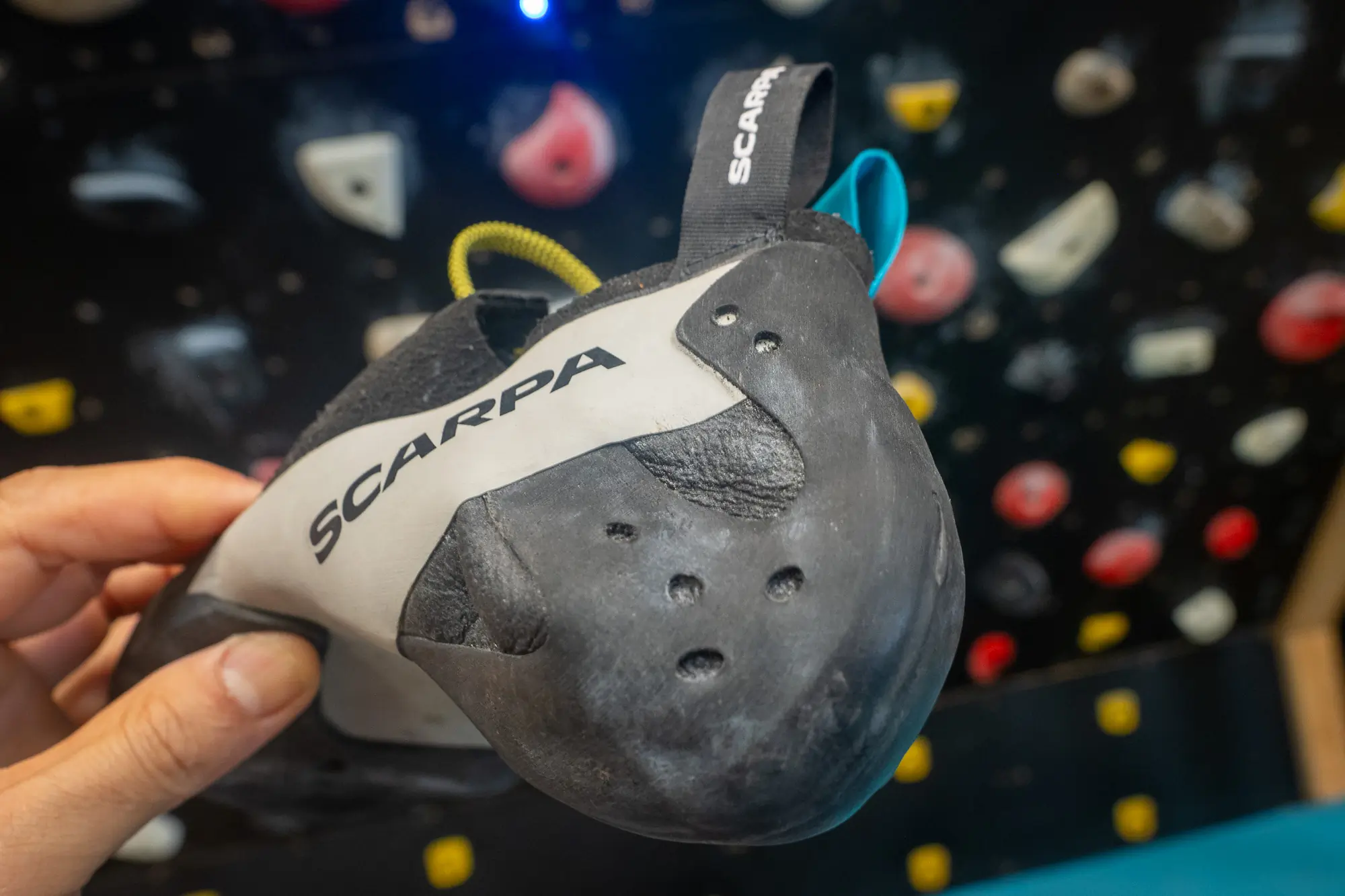 Scarpa Veloce L heel area