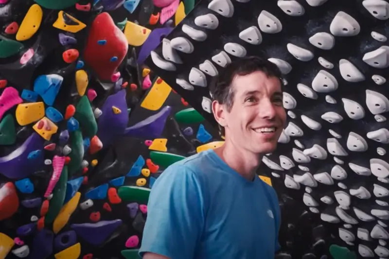 Check Out Alex Honnold’s Jaw-Dropping Home Climbing Gym