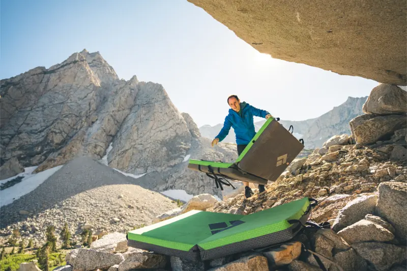 The Moves Should Be Hard, Not the Approach: Black Diamond Erratic Bouldering Crash Pad Review